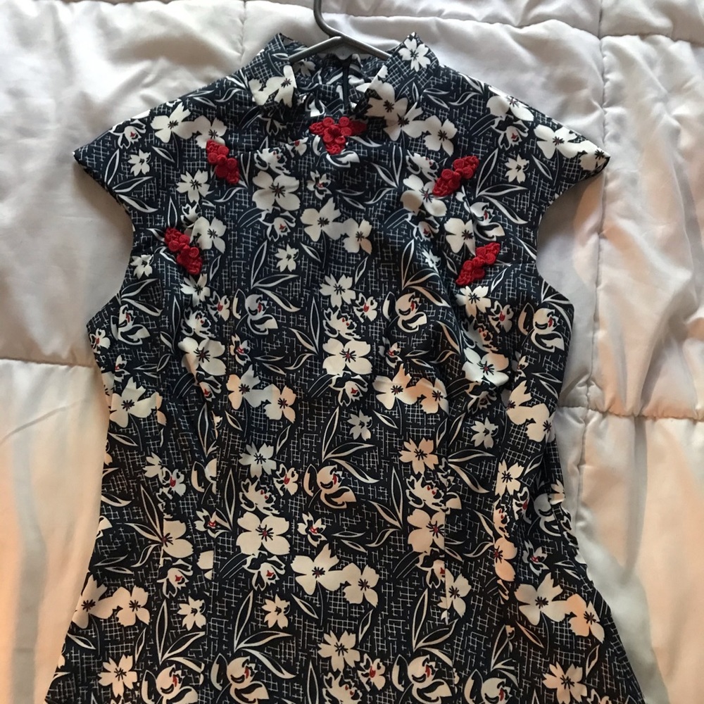 Navy blue top, Emmy Designs Sweden